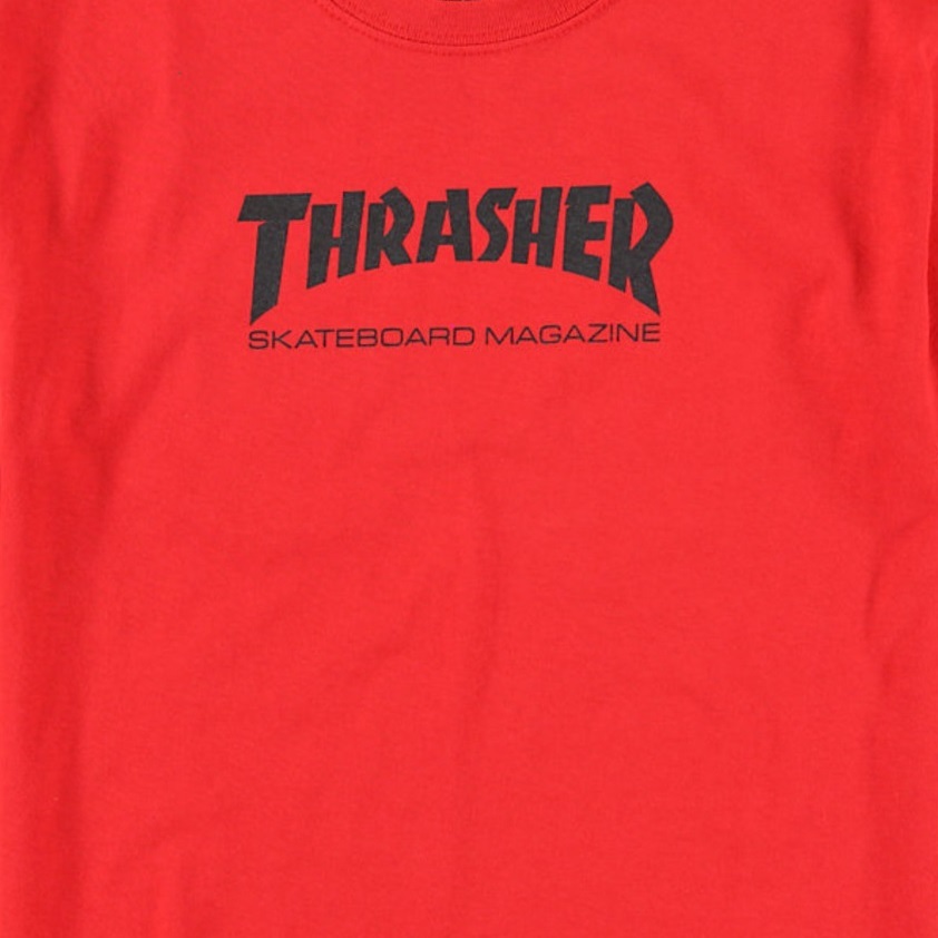 Thrasher Magazine Red Youth T-Shirt [Size: XS]
