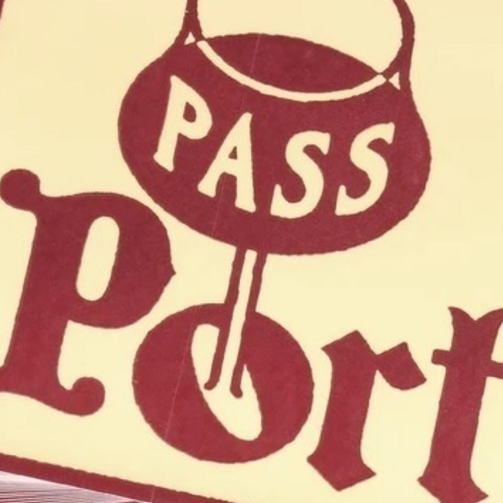 Passport Port x 1 Sticker