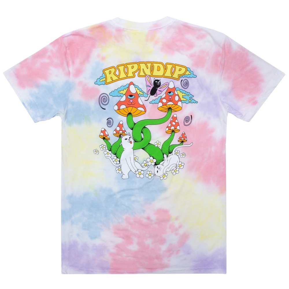 RipNDip Cloud Sixty Nine Peach Lavander Wash T-Shirt