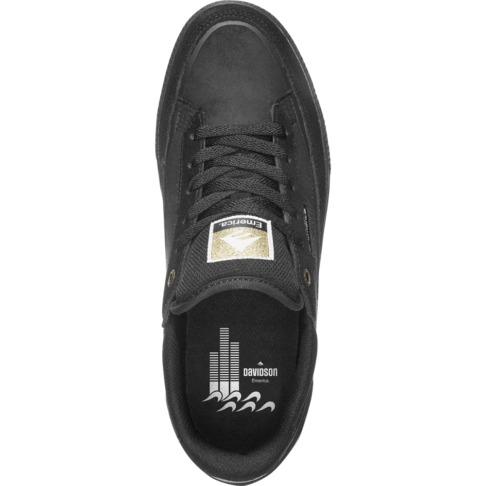 Emerica Gamma G6 Black Black Mens Skate Shoes [Size: US 5]