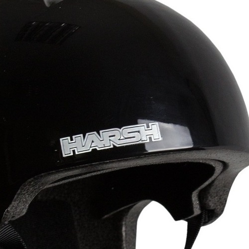 Harsh Certified Helmet Matte Black Large Ultra Lightweight 