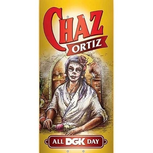 Dgk Ghetto Market Ortiz 8.1 Skateboard Deck
