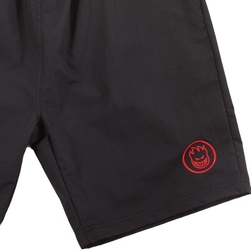 Spitfire Bighead Circle Nylon Black Shorts