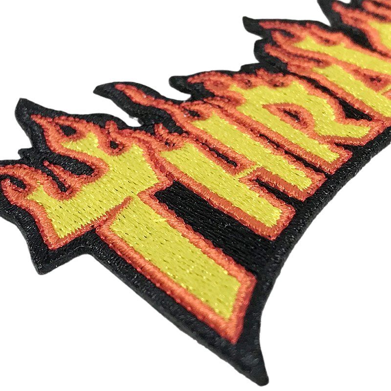 Thrasher Patch Flame