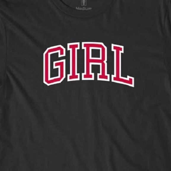 Girl Arch WR40 Black Youth T-Shirt
