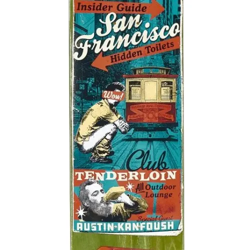 Anti Hero Motel 18 Kanfoush Green 8.12 Skateboard Deck