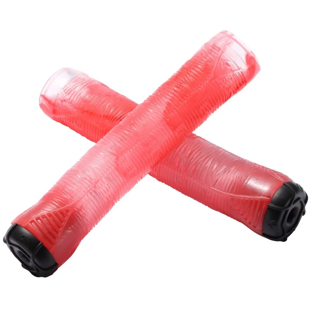 Envy Smoke Red V2 Scooter Grips