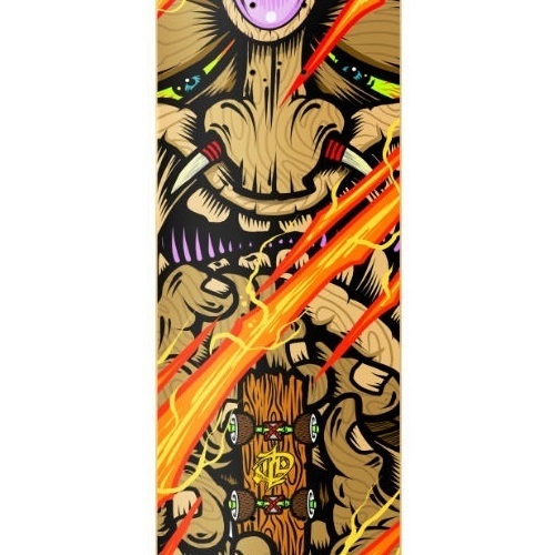 Drizelinink Tiki Sk8 Lord 8.0 Skateboard Deck