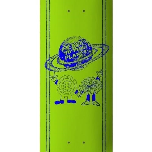 Element Planet Peace 8.38 Skateboard Deck