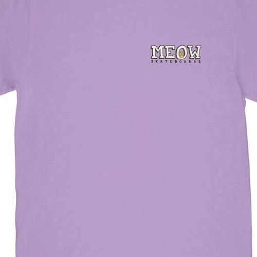 Meow Bar Logo Orchid T-Shirt