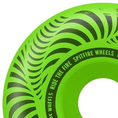 Spitfire Flashpoint Classic Green 52mm Skateboard Wheels