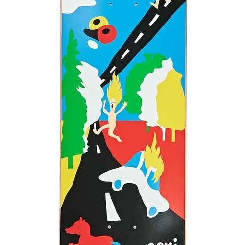 Polar Skate Co Oskar Rozenberg Beautiful Day 8.0 Skateboard Deck