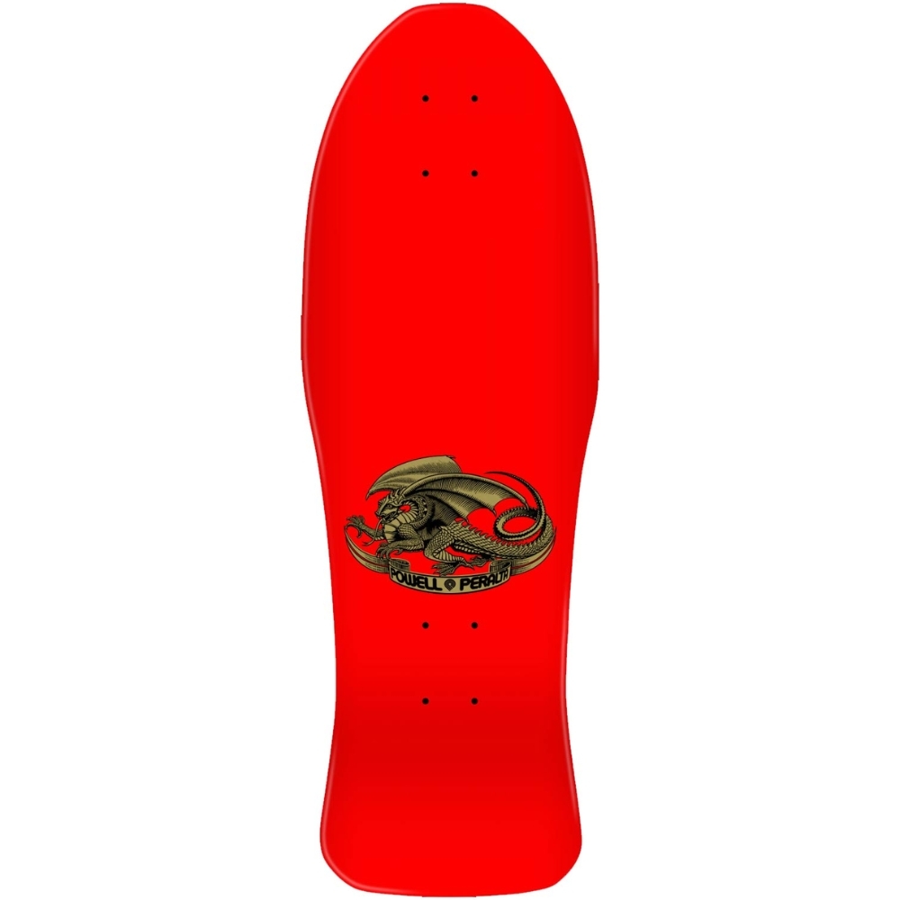 Powell Peralta Caballero Chinese Dragon Red Silver 10 Skateboard Deck