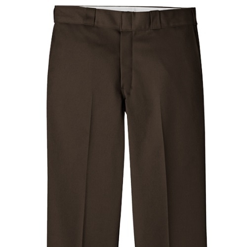 Dickies Original 874 Dark Brown Work Pants [Size: 28]