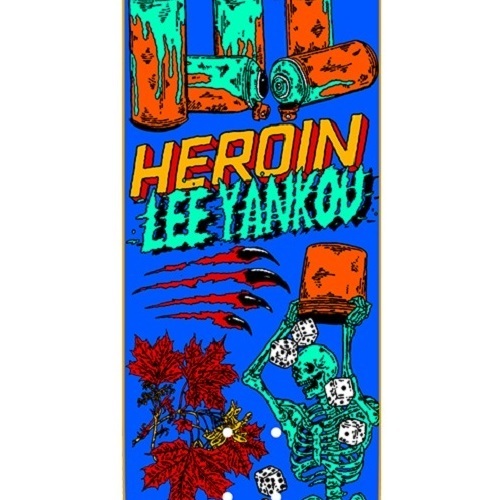 Heroin Lee Yankou Life 8.25 Skateboard Deck
