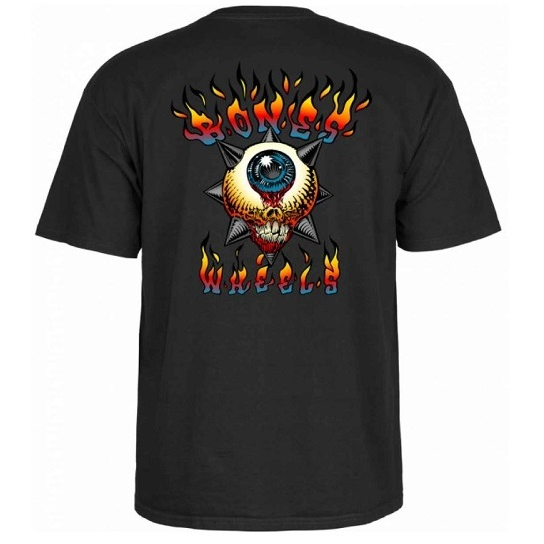 Bones T-shirt Iron Sun Black
