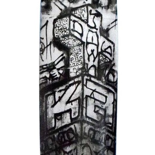 Dogtown Graffit Wall Pool 8.375 Skateboard Deck