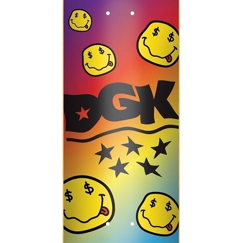 Dgk Smiley Rainbow 8.06 Skateboard Deck