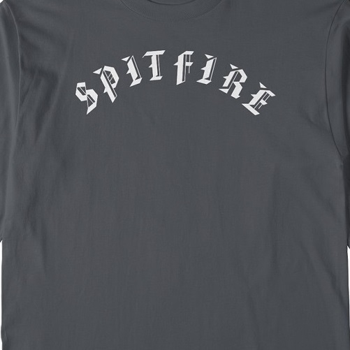 Spitfire Old E Combo Charcoal Youth Long Sleeve Shirt [Size: S]
