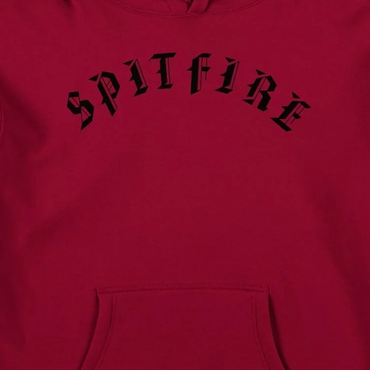 Spitfire Old E Combo Maroon Youth Hoodie [Size: S]