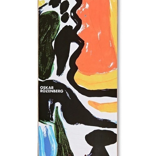 Polar Skate Co Oskar Rozenberg Facescape Wheel Well 8.25 Skateboard Deck