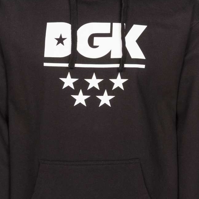 DGK All Star Black Hoodie [Size: M]
