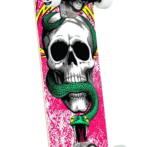 Powell Peralta McGill Skull And Snake Pink 7.75 Complete Skateboard