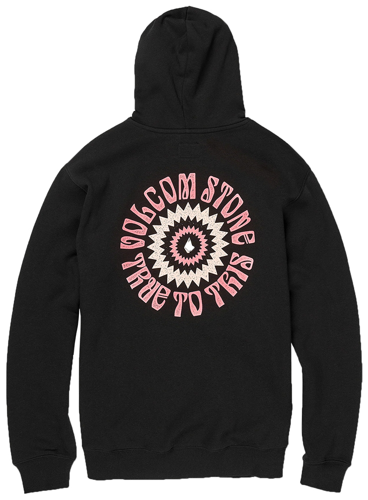 Volcom Catch 91 New Black Hoodie [Size: S]