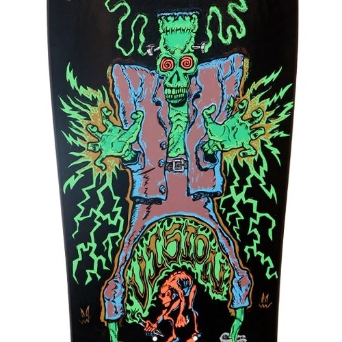 Vision Groholski Frankenstein Reissue Black Skateboard Deck