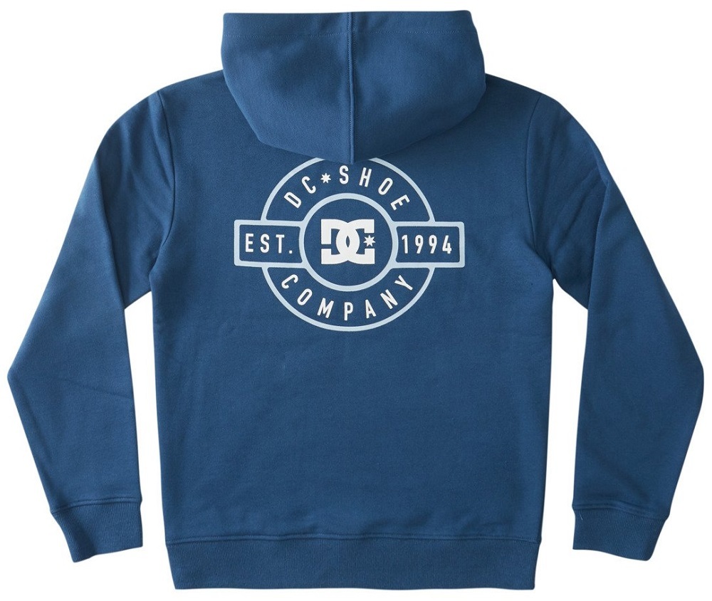 DC Crest Moroccan Blue Youth Hoodie