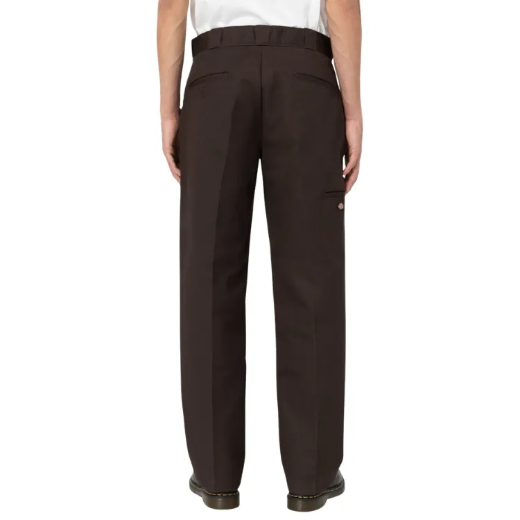 Dickies Loose Fit Double Knee 85-283 Dark Brown Work Pants