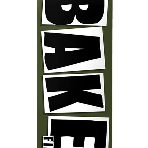 Baker Figgy Brand Name Forest Matte 8.5 Skateboard Deck
