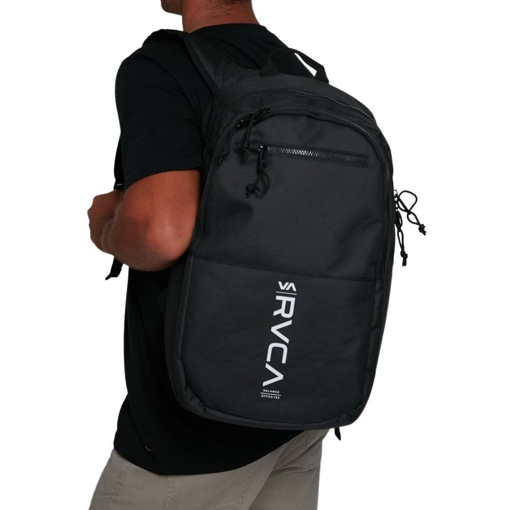 RVCA Down The Line Black Backpack