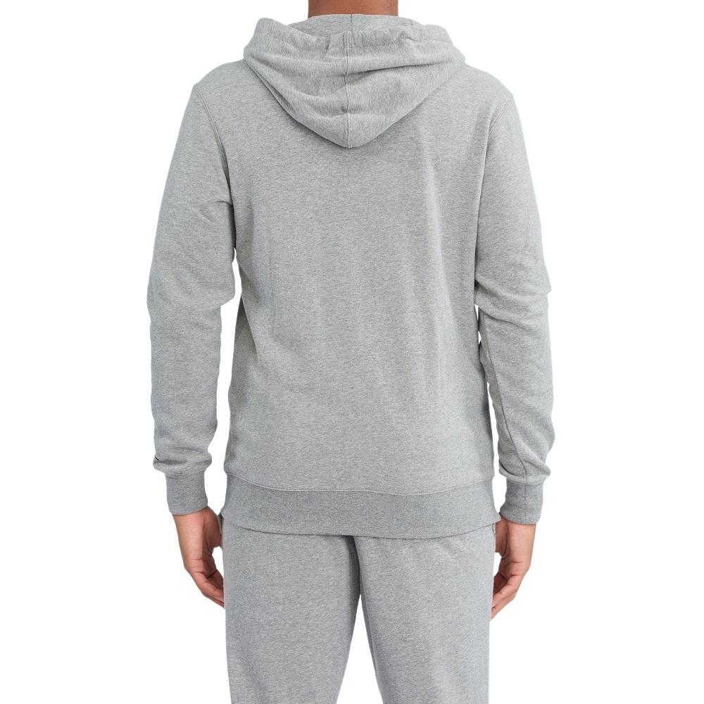 RVCA Swift Patch Heather Grey Hoodie [Size: S]