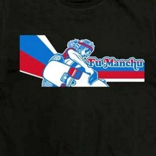 Band Shirts Fu Manchu New Alva Black T-Shirt