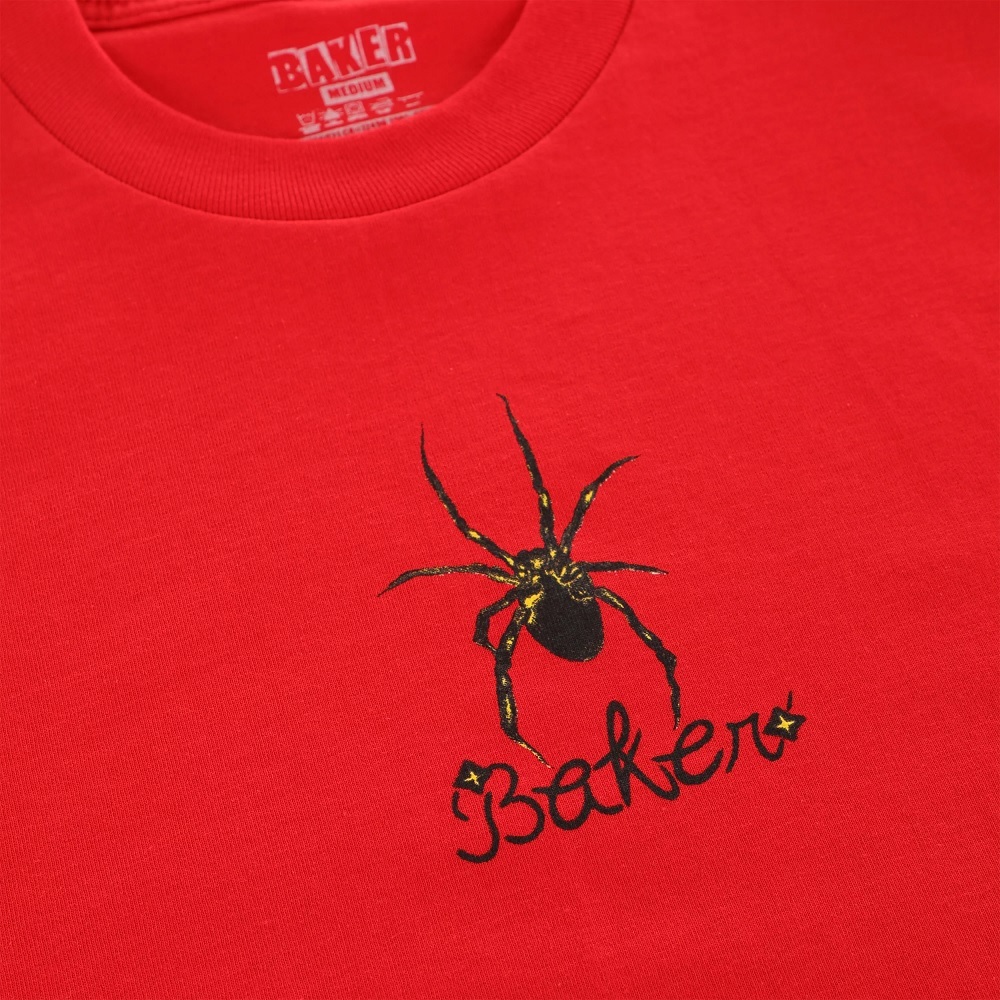 Baker Spider Red T-Shirt [Size: M]