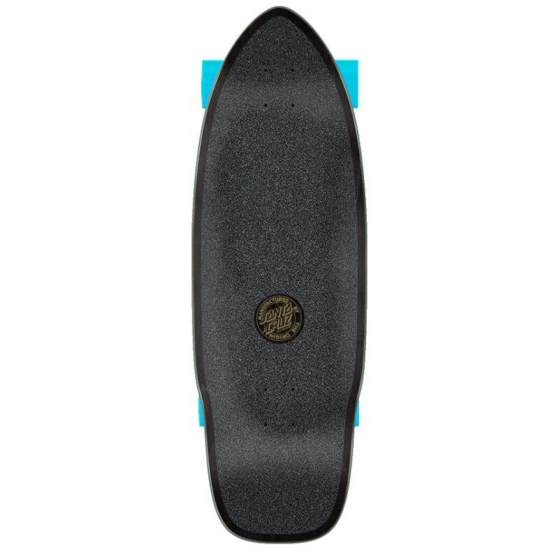 Santa Cruz X Carver Wave Dot Cut Back Surfskate Skateboard
