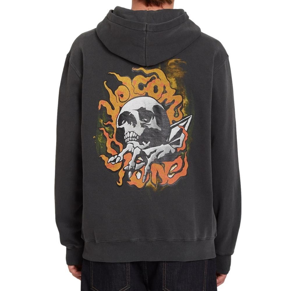 Volcom Flowscillator Black Hoodie [Size: L]