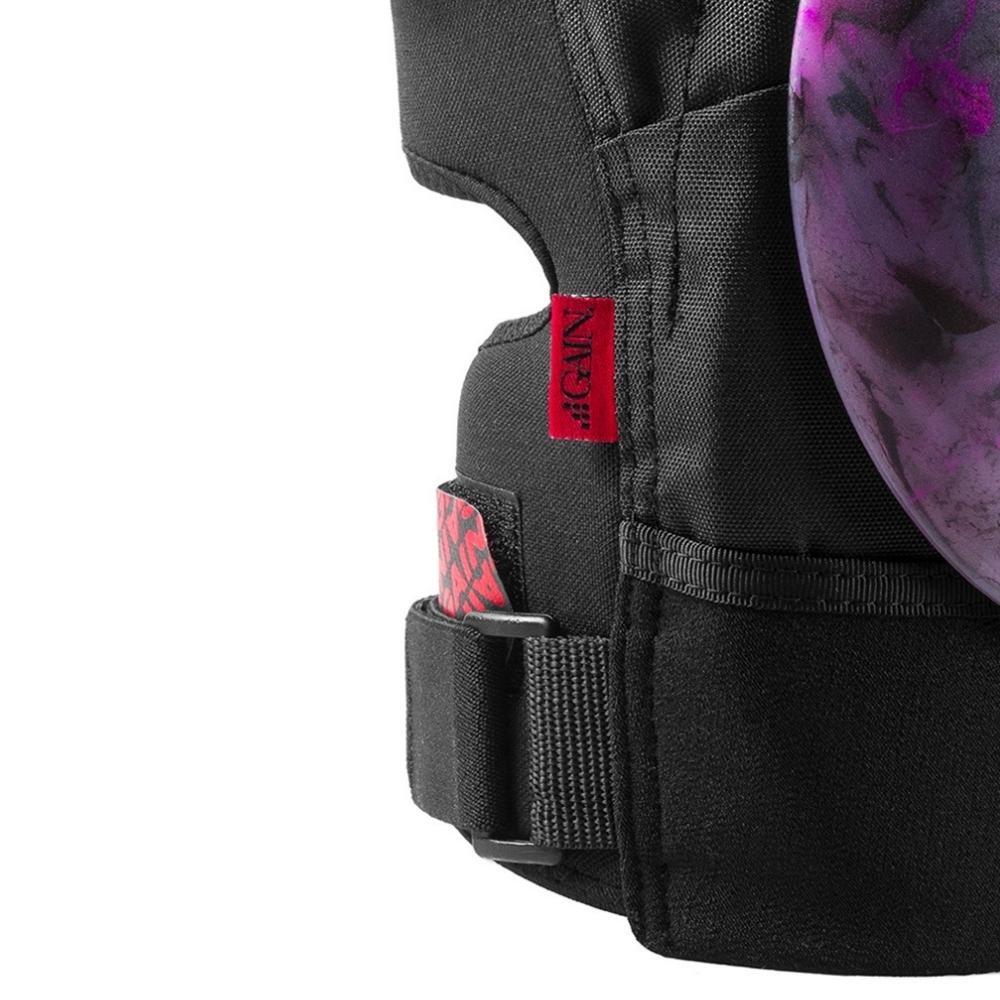 Gain Protection The Shield Purple Black Swirl Knee Pads