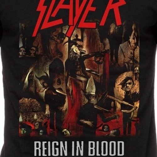 Band Shirts Slayer Reign In Blood Black T-Shirt