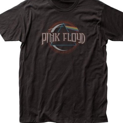 Band Shirts Pink Floyd Darkside Black T-Shirt