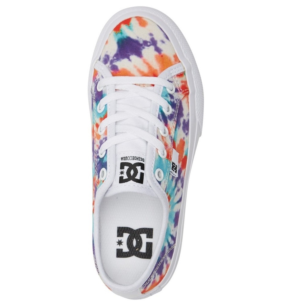 DC Manual Primary Tie Dye Youth Skate Shoes
