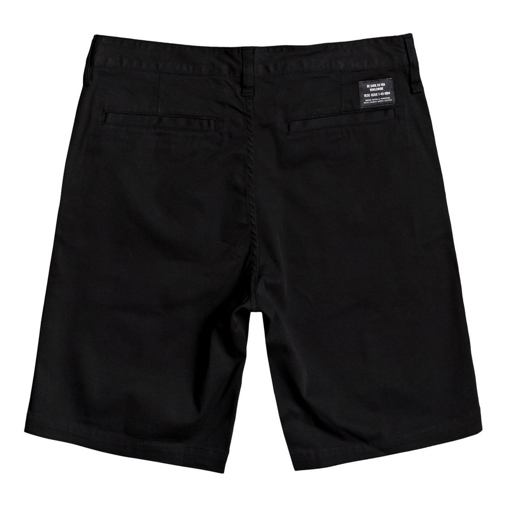 DC Worker 20.5" Black Chino Shorts [Size: 32]