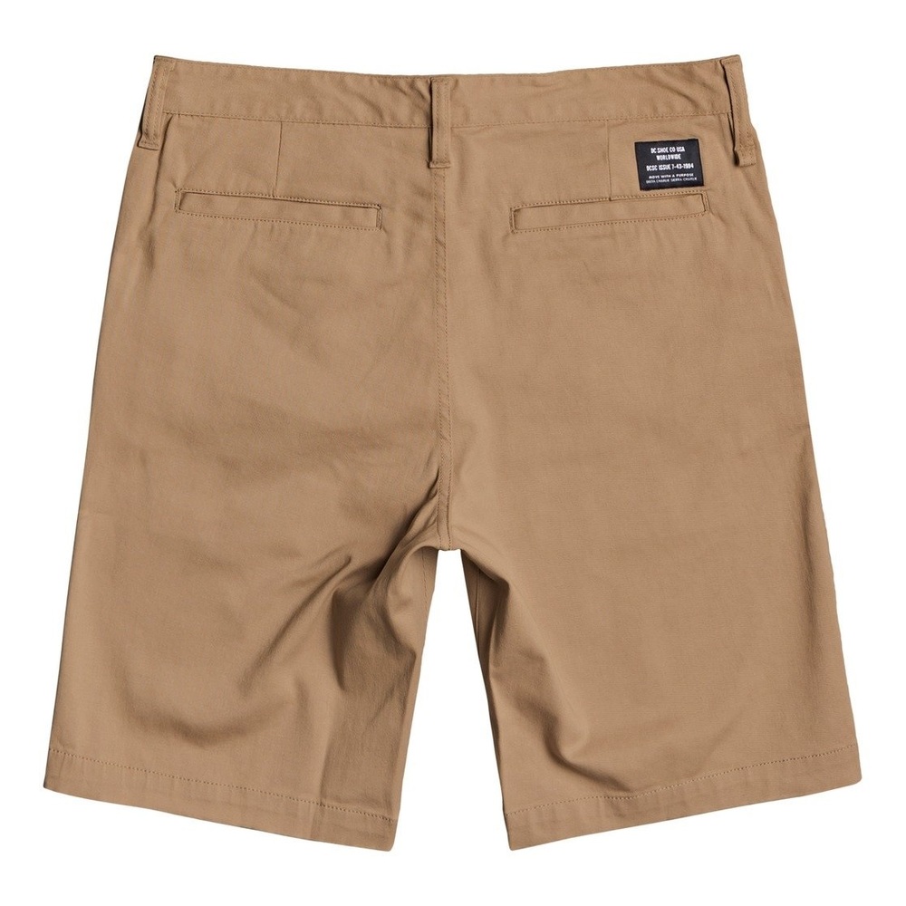 DC Worker 20.5" Khaki Chino Shorts