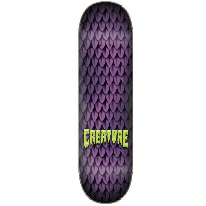 Creature Russell Serpent Skull Purple 8.6 Skateboard Deck