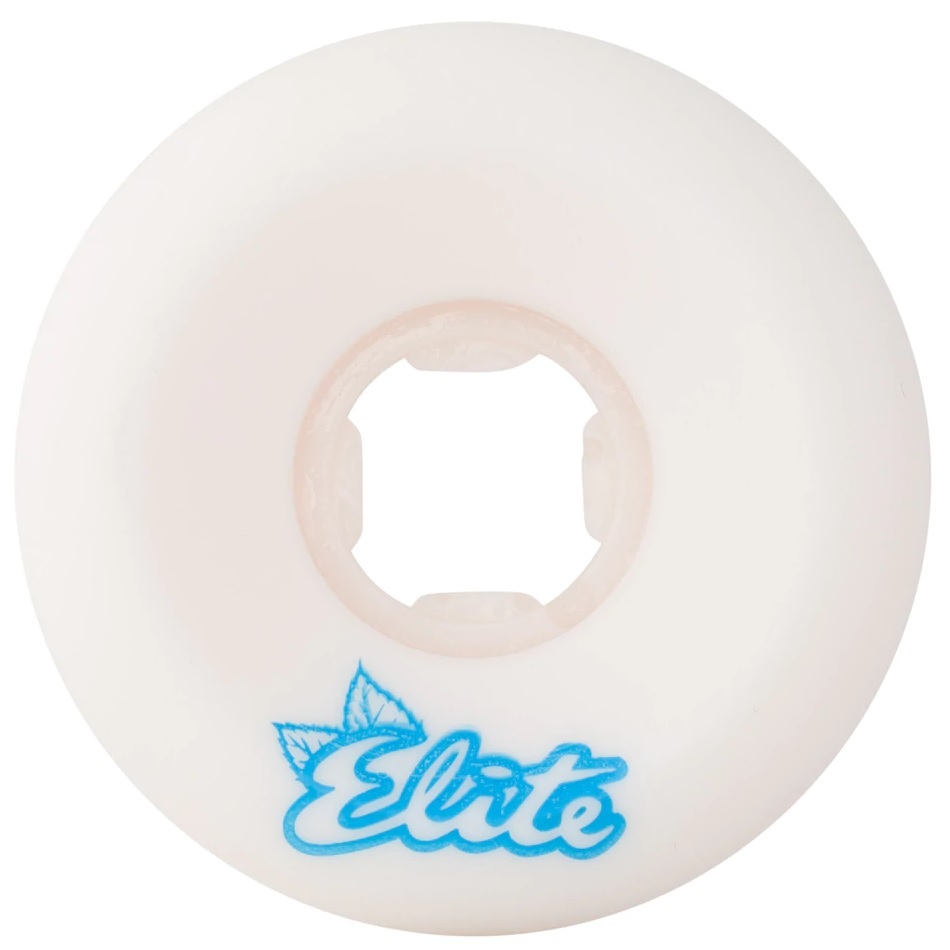OJ Wooten Screaming Cast Elite White Blue Hardline 101A 55mm Skateboard Wheels