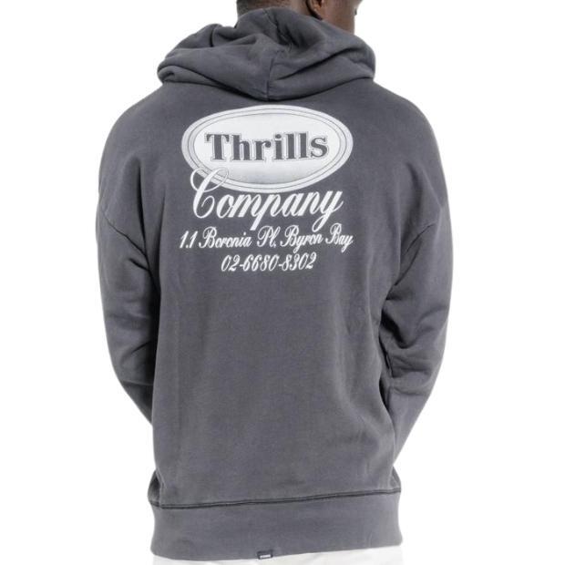 Thrills Troubled Paradise Slouch Dark Navy Hoodie