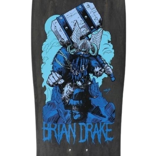 Moonshine Brian Drake Hammer Shape 9.5 Skateboard Deck