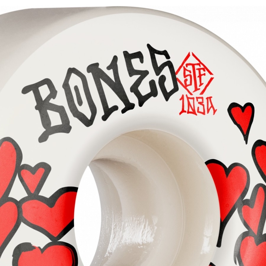 Bones Love STF V4 103a 54mm Skateboard Wheels