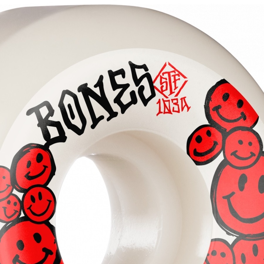 Bones Happiness STF V5 103A 52mm Skateboard Wheels